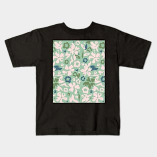 Flowers and leaves 7 Kids T-Shirt